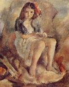 Jules Pascin The Girl want to be Cinderella Germany oil painting artist